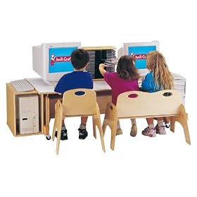 COMPUTER TABLE - 60 INCH - WHITE by CutieBeauty jc