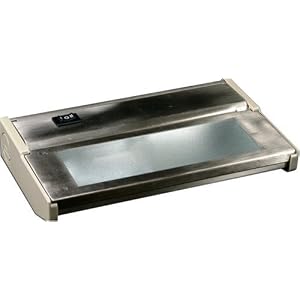 American Lighting LHC1H-BR Hardwire Halogen Under Cabinet Lighting, Bronze, 8-Inch by 