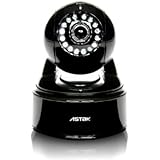 Astak Pan/Tilt Wifi IP Wireless Network Surveillance Camera with Audio, Night Vision and Remote access