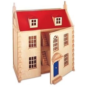 Pintoy Wooden Marlborough Dolls House