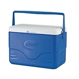 Coleman 28-Quart Cooler With Bail Handle, Blue