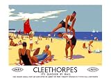 Cleethorpes: Its Quicker by Rail Giclee Poster Print by Greig , 60x44
