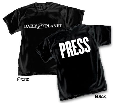  DAILY PLANET: PRESS SUPERMAN T-Shirt