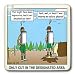 Rich Diesslins Funny KNOTS Scouting Cartoons - The Ax - Only Cut in the Designated Area - Light Switch Covers - double toggle switch