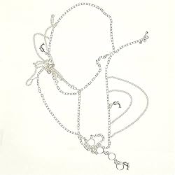 Belly Waist Chain in Sterling Silver