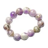 Flourite Gemstone Beads Stretch Ring, 4mm Beads