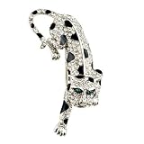 Pugster Swarovski Crystal Clear Crystal Tiger Brooches And Pins
