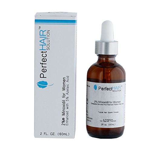 Perfect Hair 2 Percent Treatment for Women Hair Loss and Hair Regrowth, 2 Ounces