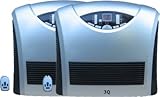 TWO PACKS 3Q 1800W CERAMIC HEATER & IONIC AIR PURIFIER with REMOTE CONTROL