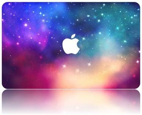 Starstruck Hard Shell Case Cover for Macbook | Galaxy Space Collection - (NO CD ROM) MacBook Pro with Retina display 13" (Day Dream)