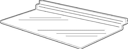 Injection Molded Styrene Shelf - Box of 100