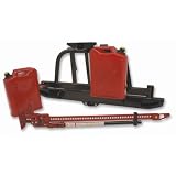Body Armor TJ-2993 59 Rear Bumper with Swing Arm Post