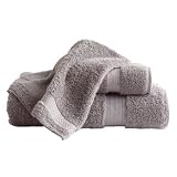 Famous Maker Supima Hand Towel 2-Pack, Grey Flannel