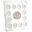 Carter's Year of Photos Frame - Silver