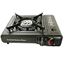 Portable Camping Gas Cooker Stove + 2 Free Gas Cartridges Refills