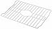 Deluxe Steel Construction Vinyl Coated Sink Protector Saver Rack (Extra Large - White)