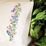 Butterfly Dreams Pillowcase Pair Stamped Cross Stitch-20 Inch x30 Inch