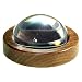89mm Magnabrite&reg; Light Gathering Magnifier with Round Walnut Base