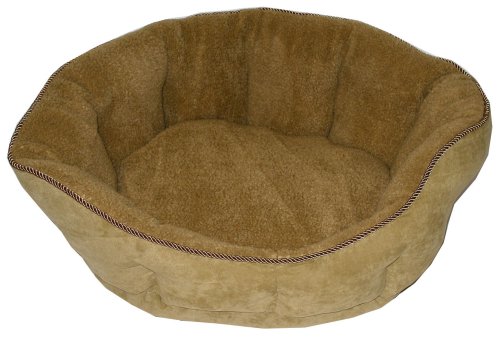 Carolina Pet Co.® Synthetic Suede / Berber Kuddle Kup®, BROWN