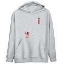 Hoodie Mens Heather Gray " Virgo - Silhouette " Zodiacs