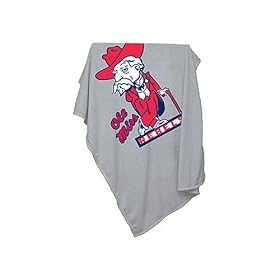 Mississippi Rebels Sweatshirt Blanket