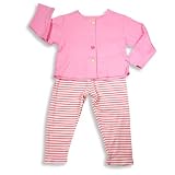 Mulberribush - Infant Girls Long Sleeve Knit Pant Set, Pink