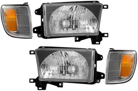 Toyota 4Runner Chrome CCFL Projector Headlights /w Amber