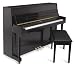 Suzuki M-34 43-Inch Acoustic Console Upright Piano,Black