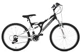 AMMACO EPIC ALLOY FRAME DUAL SUSPENSION BIKE 24