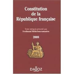 Constitution de la R�publique fran�aise