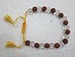 Spiritual Wrist Mala Rudraksha Crystal Meditation Bracelet Yoga