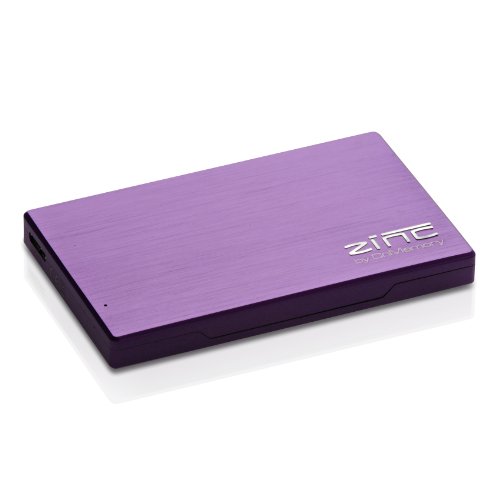 CnMemory Festplatte extern 2,5 USB 3.0 ZINC (750 GB, lila)