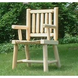 Old Adirondack - OA-133 - Keene Valley Dining Chair - White Cedar - by Old Adirondack