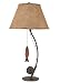 Fly Fishing Pole Table Lamp