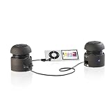 auvisio Mobiler Mini-Aktivlautsprecher "Beat Can 3.0" Stereovon "Auviso"