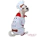Dog Costume - Pet Chef Baker Halloween Apparel with Hat - LARGE