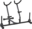 On-Stage Stands Double Saxophone Stand with Two Pegs