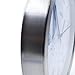 Hippih 12 Inch Silent Non-ticking Wall Clock- Metal Frame Glass Cover
