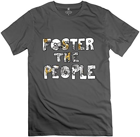 Funny Foster The People Men's Tee DeepHeather Size M