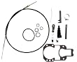 MERCRUISER ALPHA ONE SHIFT CABLE ASSEMBLY KIT | GLM Part Number: 21450; Sierra Part Number: 18-2603; Mercury Part Number: 865436A03