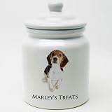 Ceramic Beagle Treat Jar