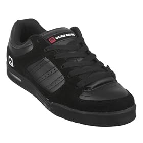 Osiris Report Men's Skateboard Shoes - Black White Red by Osiris