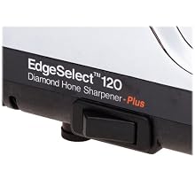 Chef's Choice 120 Diamond Hone 3-Stage Professional Knife Sharpener, Chrome