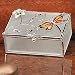 Dragonfly Amber Crystal Jewelry Box Container Accessory Jewel Holder