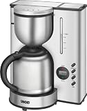 Unold 28116 Kaffeeautomat Noble Line mit Edelstahlgeh??use / 1000 Watt / Thermokanne / 1.2 Liter ca. 10 Tassen / Uhrfunktion / Wasserstandsanzeige Unold 28116 Kaffeeautomat Noble Line mit Edelstahlgeh??use / 1000 Watt / Thermokanne / 1.2 Liter ca. 10 Tassen / Uhrfunktion / Wasserstandsanzeige