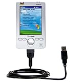 Classic Straight USB Cable for the ViewSonic V36 with Power Hot Sync and Charge capabilities - Gomadic Brand w/ TipExchange Technology