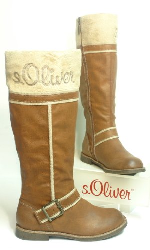 Warmer s.Oliver TREND Stiefel cognac Gr. 37