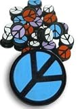 Peace Crocs Shoe Charms, Set of 7 Charms