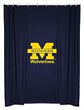 Michigan Wolverines Logo Shower Curtain