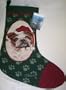 Bulldog Tapestry Christmas Stocking
